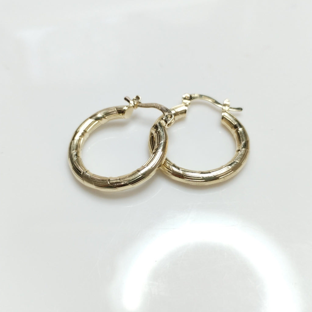 ARETES ARRACADAS 14K 2.7 GR (NUEVO)