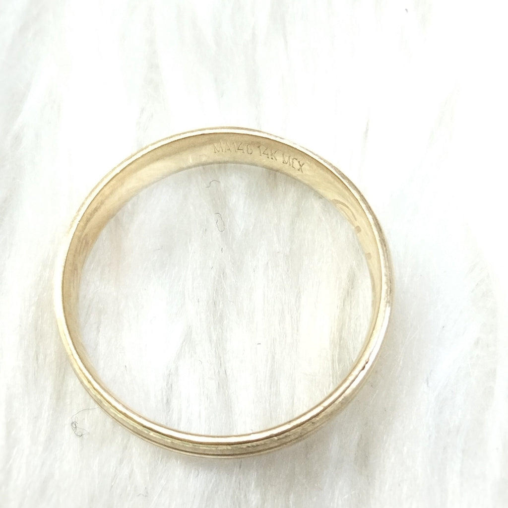 ARGOLLA ORO 14 K 2.2 GRMS (SEMINUEVO)