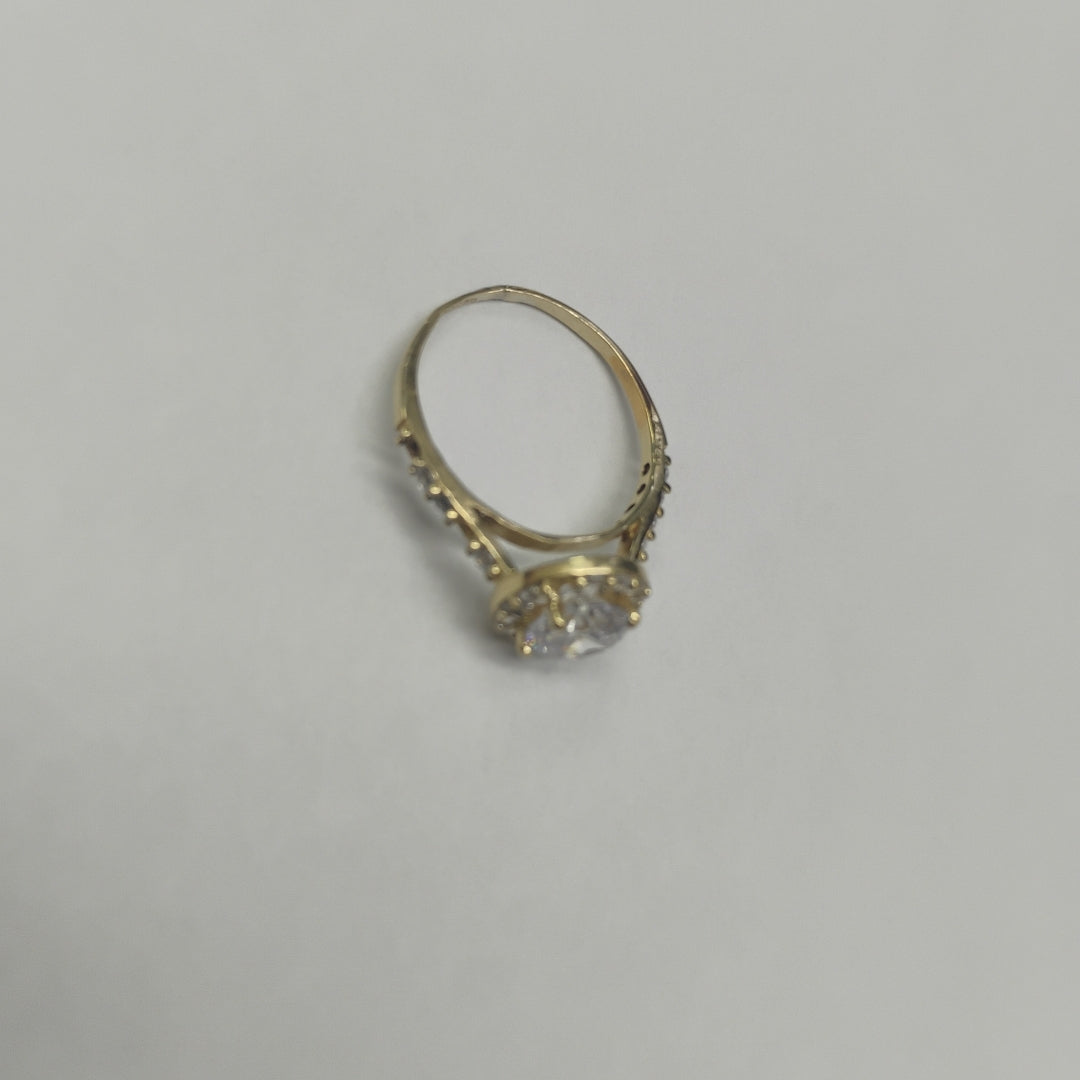 SOLITARIO ORO 14 K 2,20 GRMS (SEMINUEVO)
