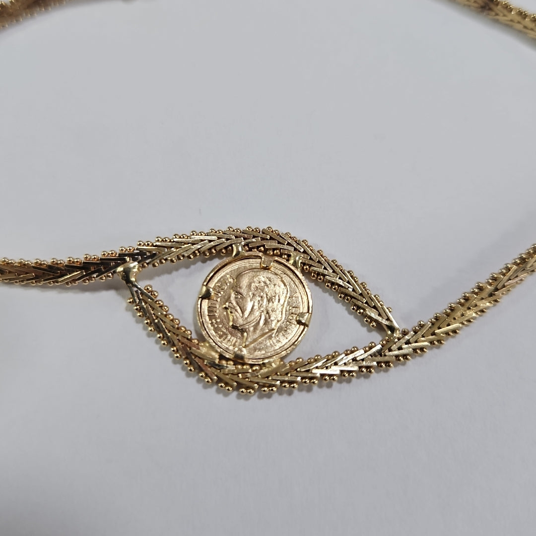 PULSERA ORO 14 K 7,40 GRMS (SEMINUEVO)