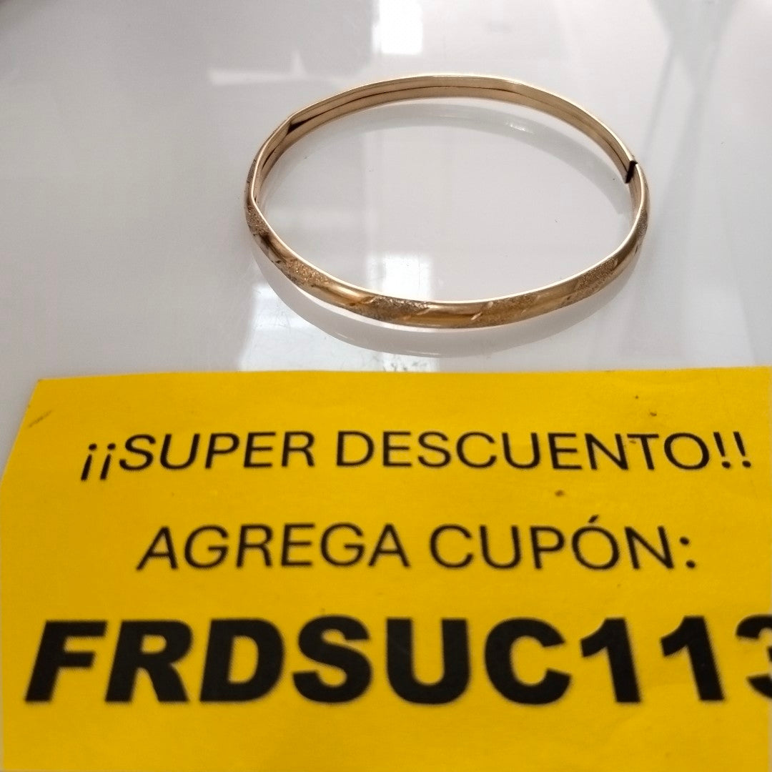 BRAZALETE ORO 10 K 6.2 GRMS (SEMINUEVO)