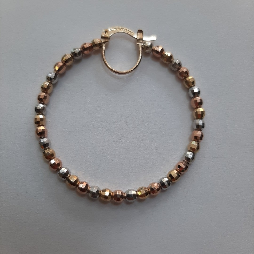ARRACADAS PAR ORO COMBINADO 10 K 5,90 GRMS (SEMINUEVO)