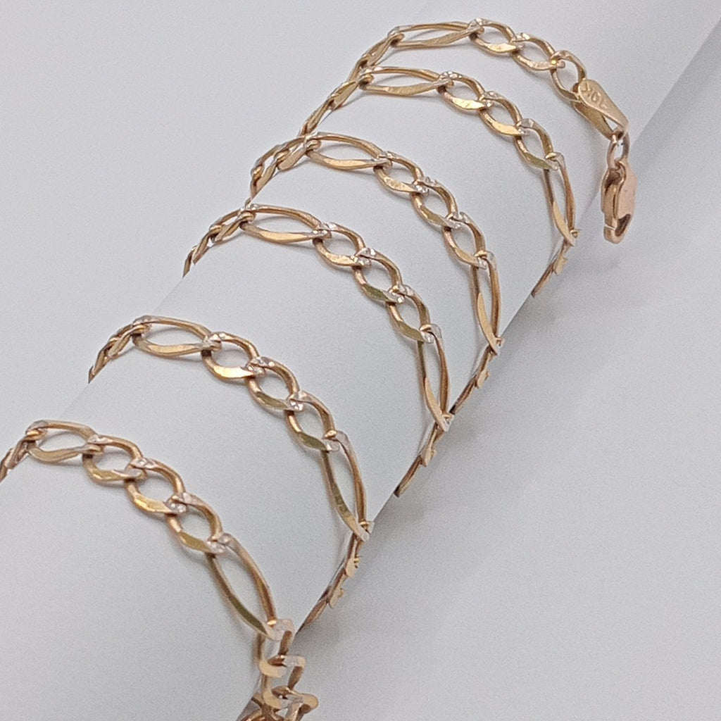 CADENA ORO, RODIADO 10 K 10.3 GRMS (SEMINUEVO)