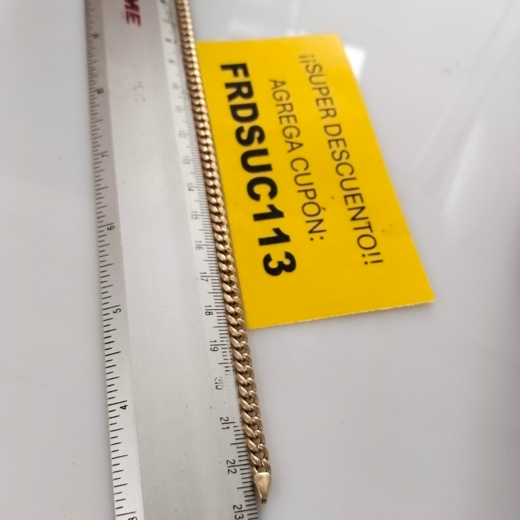 PULSERA ORO 10 K 4.9 GRMS (SEMINUEVO)
