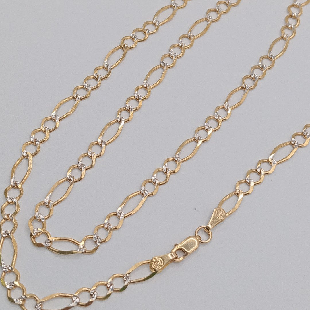 CADENA ORO, RODIADO 10 K 11.7 GRMS (SEMINUEVO)