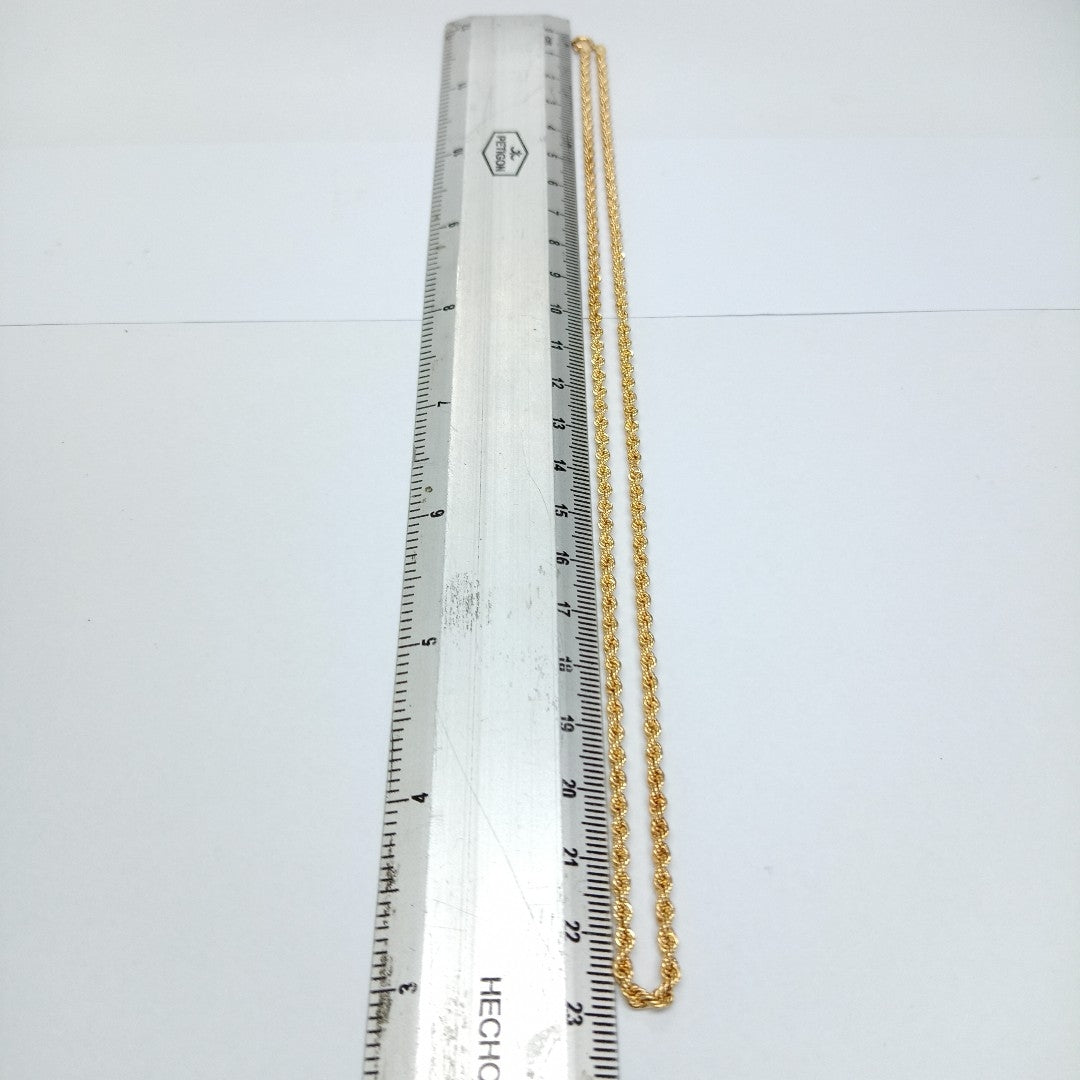 CADENA ORO 14 K 3,60 GRMS (SEMINUEVO)