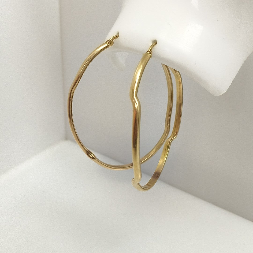 ARRACADAS PAR ORO 10 K 5,60 GRMS (SEMINUEVO)
