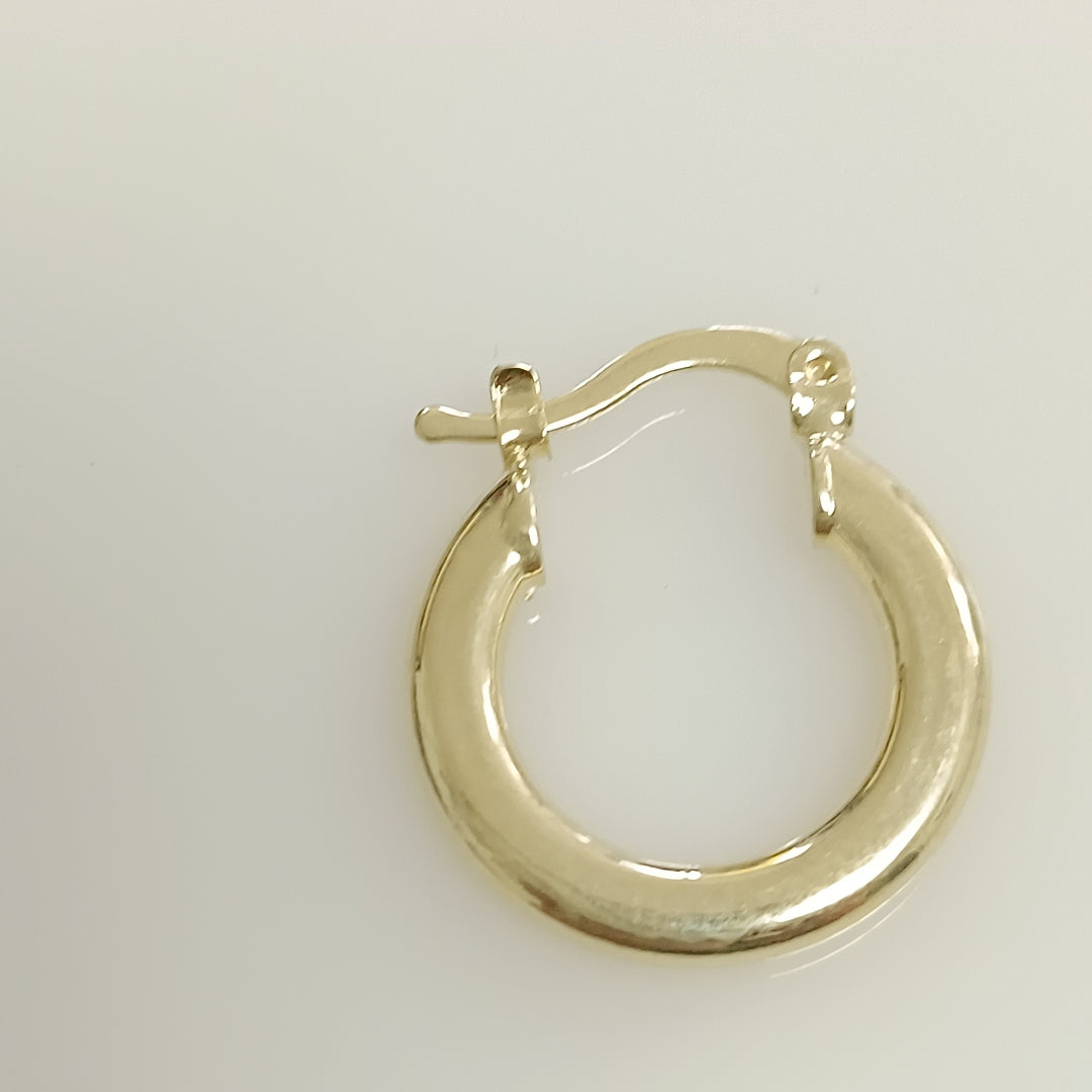 ARETES ARRACADAS 14K 1.6 GR (NUEVO)