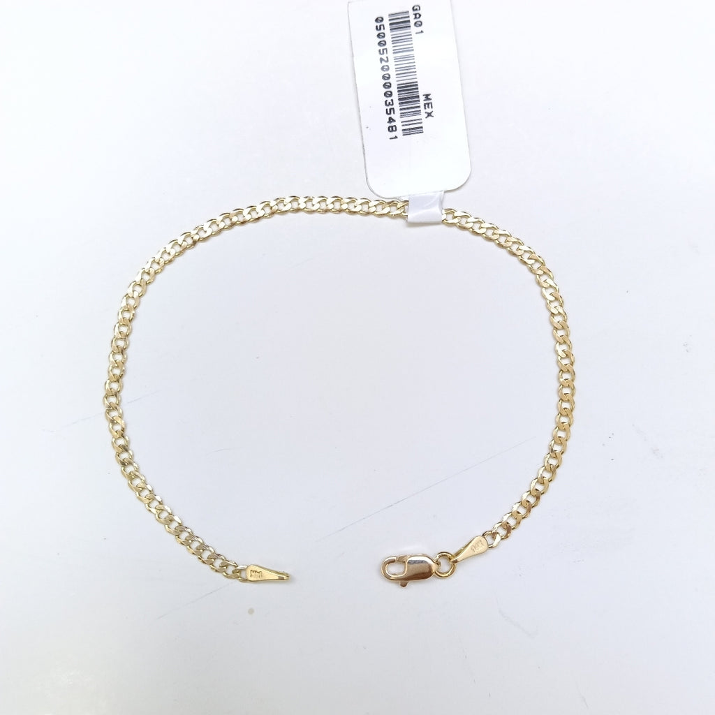 PULSERA BARBADA 14K 18 CM 2 GR (NUEVO)
