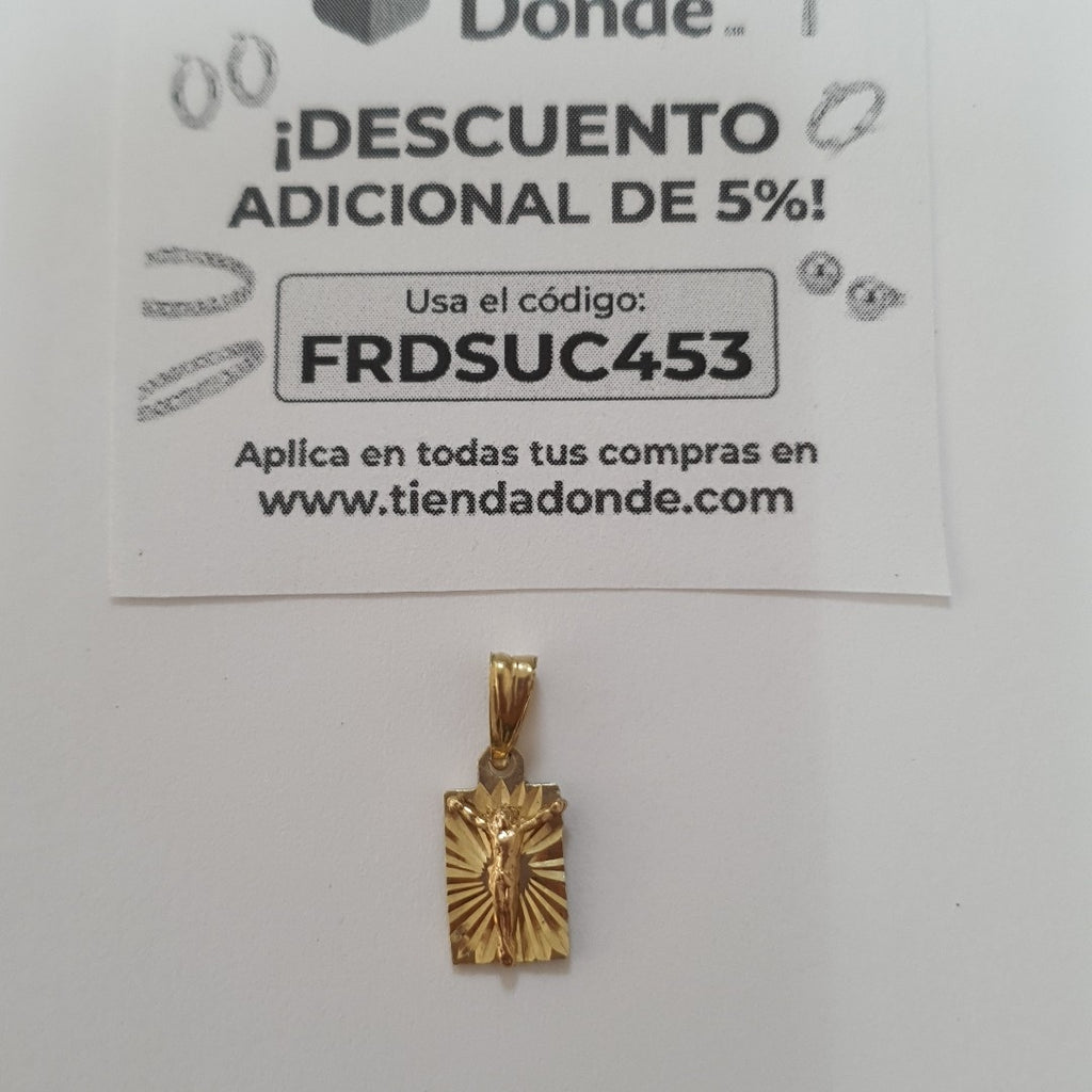 MEDALLA RELIGIOSA ORO 14 K 0,80 GRMS (SEMINUEVO)