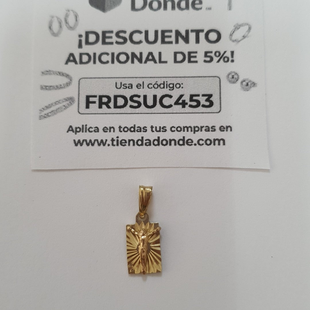 MEDALLA RELIGIOSA ORO 14 K 0,80 GRMS (SEMINUEVO)