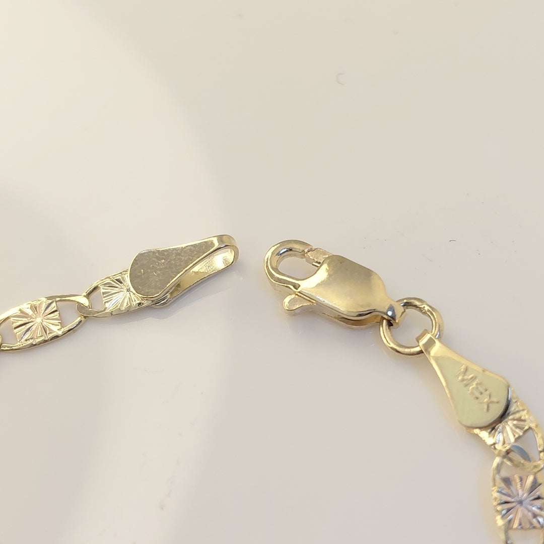 PULSERA GUCHI 14K 18 CM 2.8 GR (NUEVO)
