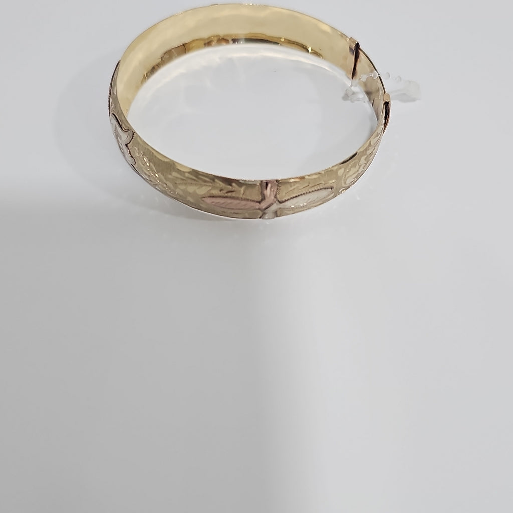 PULSERA RIGIDA ORO 10 K 11,20 GRMS (SEMINUEVO)