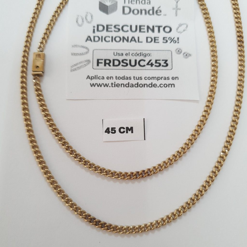 CADENA ORO 14 K 10,50 GRMS (SEMINUEVO)