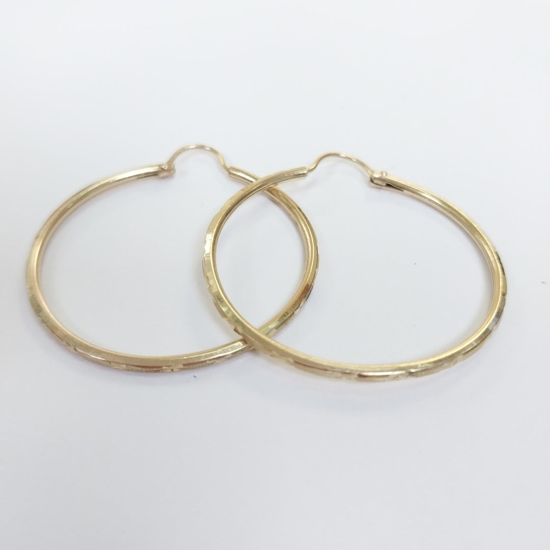 ARRACADAS PAR ORO 14 K 3,70 GRMS (SEMINUEVO)