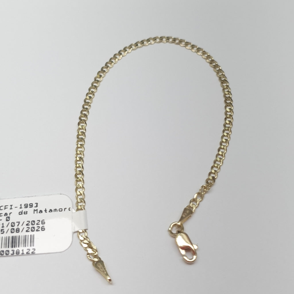 PULSERA BARBADA 14K 18 CM 2 GR (NUEVO)