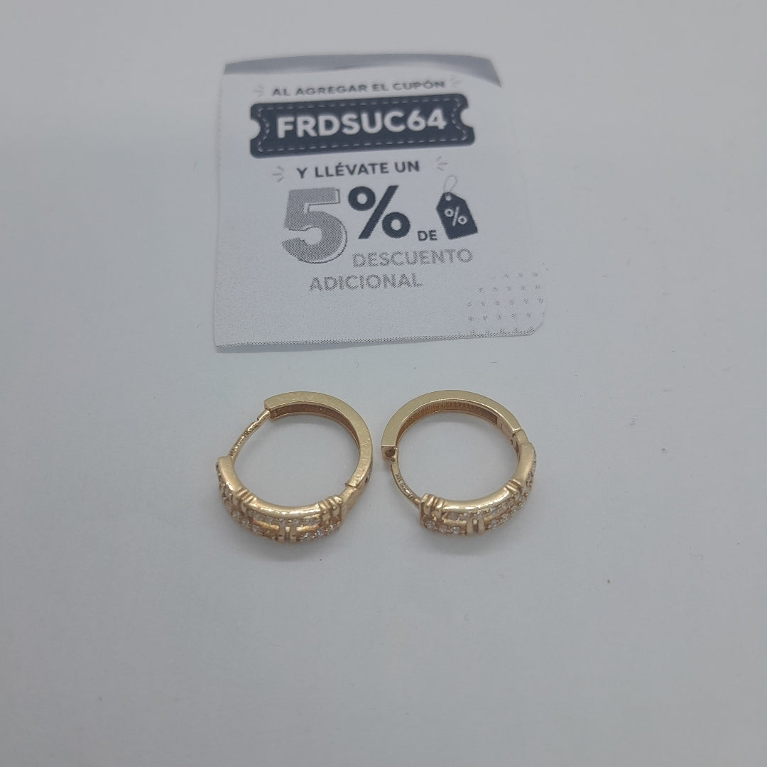 HUGGIES ORO 14K 2.5 (NUEVO)
