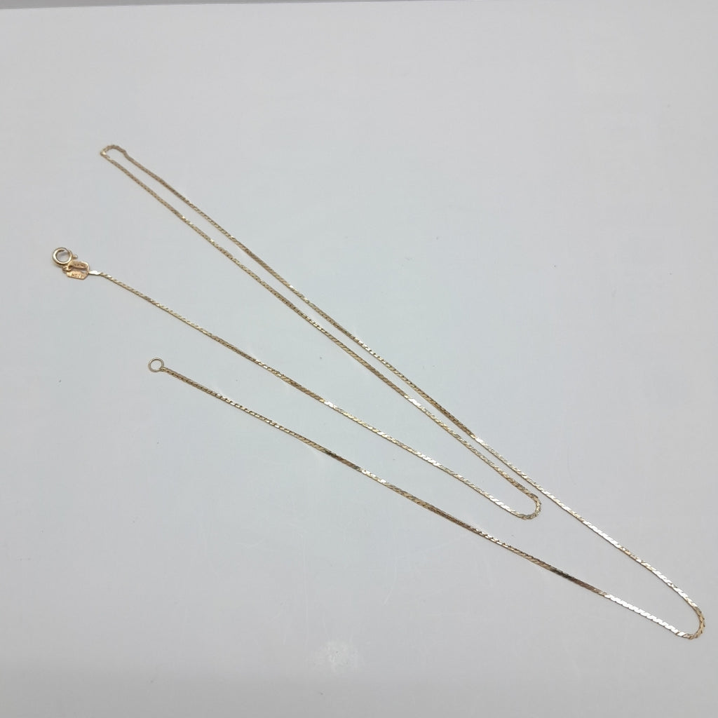 CADENA ORO 14 K 2,60 GRMS (SEMINUEVO)