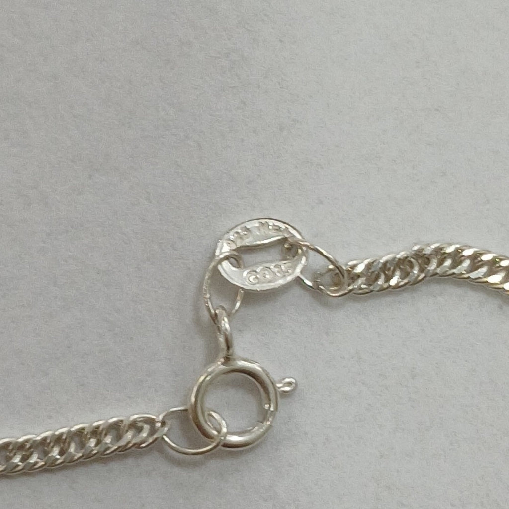 CADENA BARBADA PLATA .925 50 CM 4.22 GR (NUEVO)