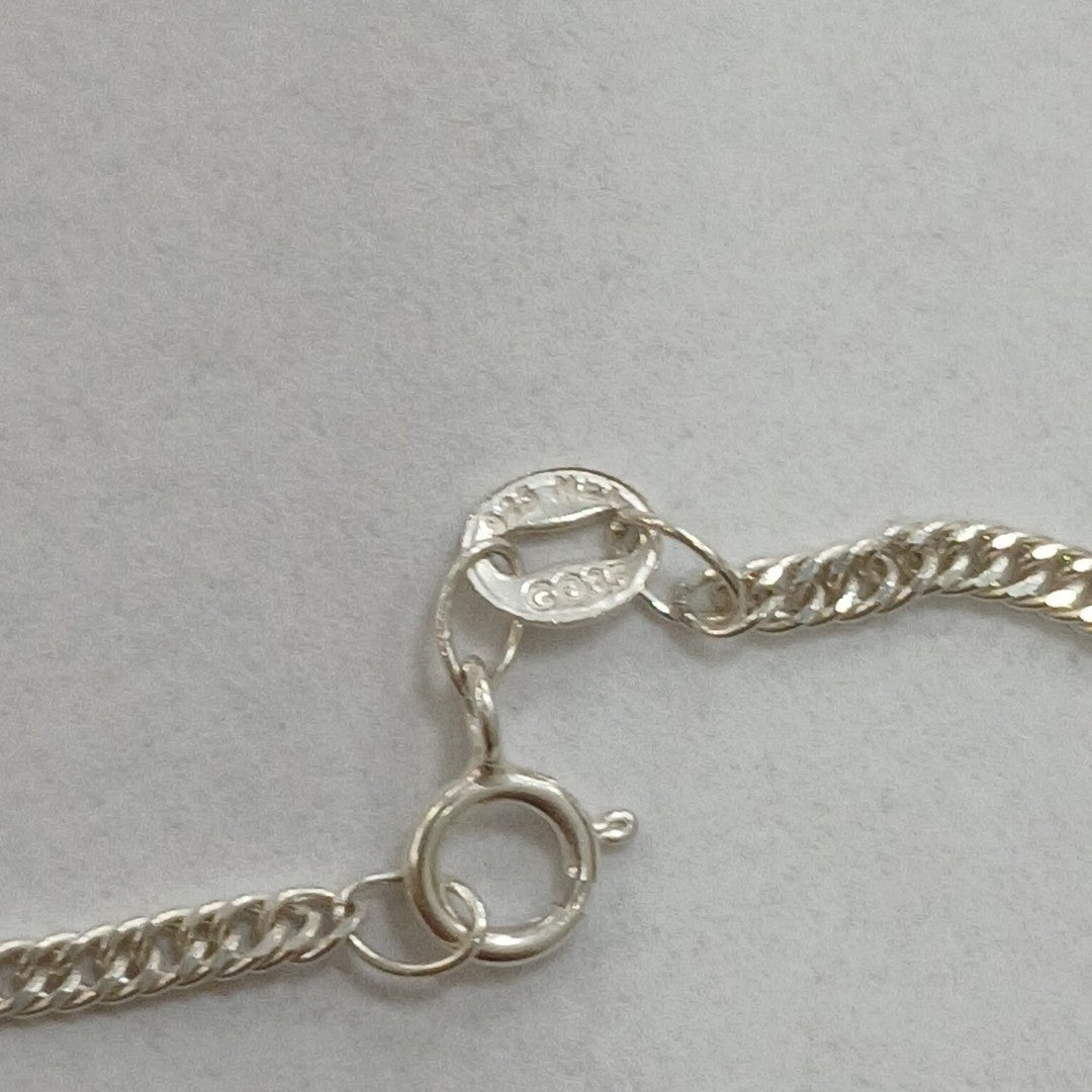 CADENA BARBADA PLATA .925 50 CM 4.22 GR (NUEVO)