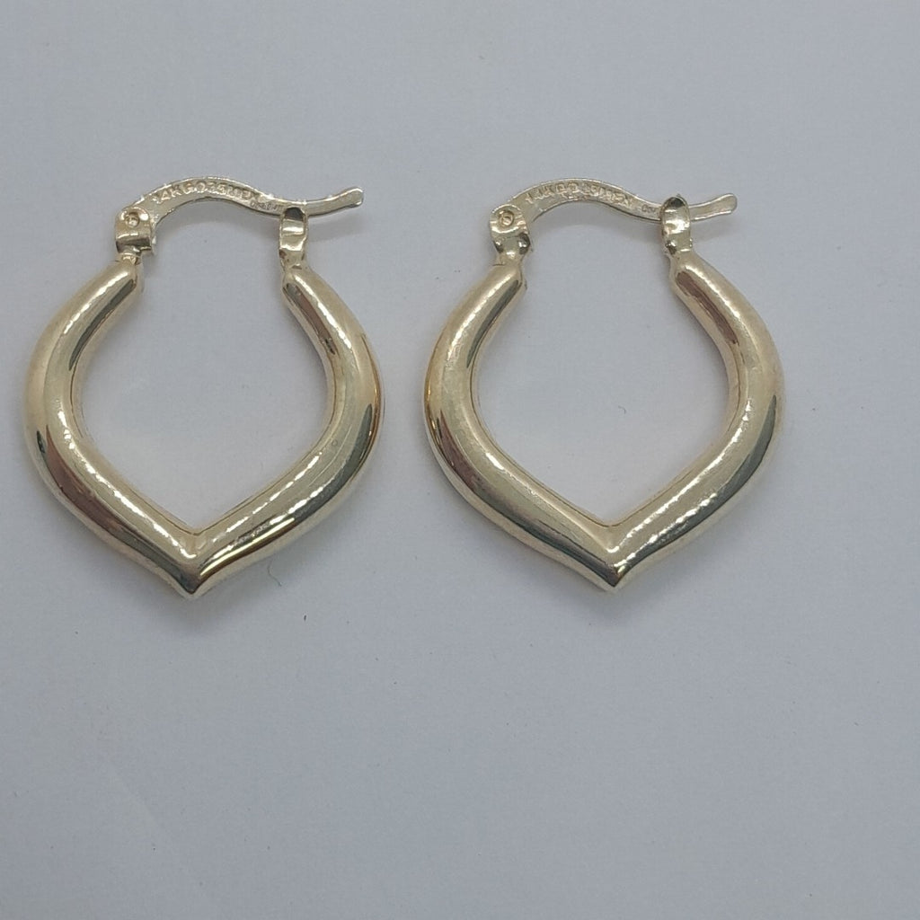 ARETES ARRACADAS 14K 2.1 GR (NUEVO)