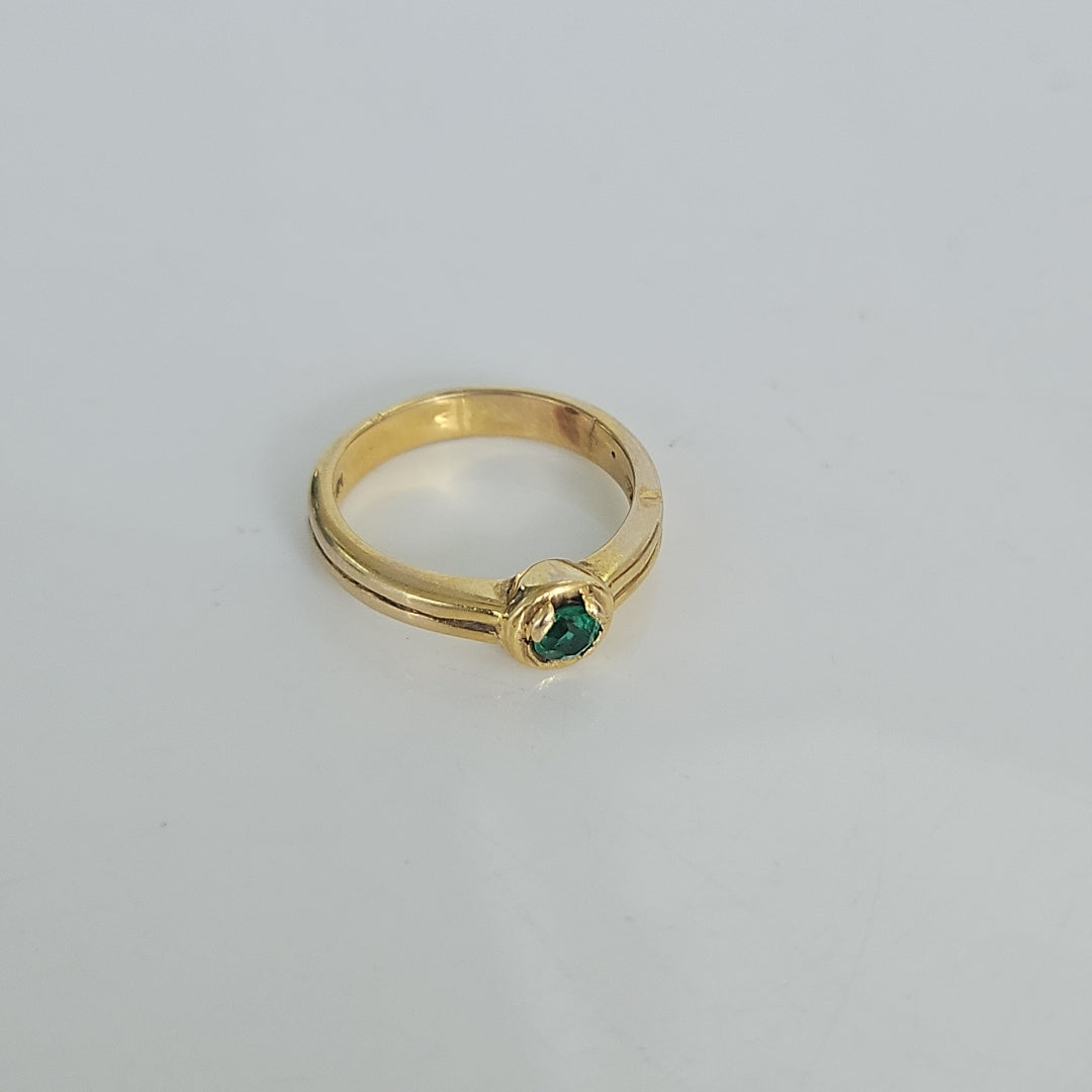 SOLITARIO ORO 14 K 3,70 GRMS (SEMINUEVO)