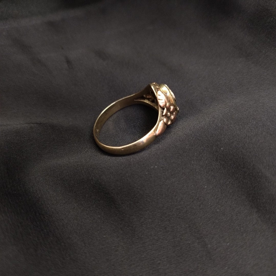 ANILLO ORO,ORO COMBINADO 10 K 3,20 GRMS (SEMINUEVO)