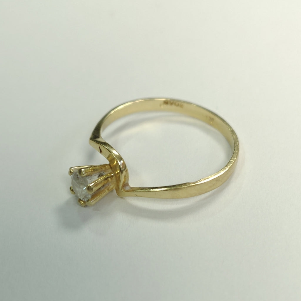 ANILLO ORO 10 K 1,60 GRMS (SEMINUEVO)