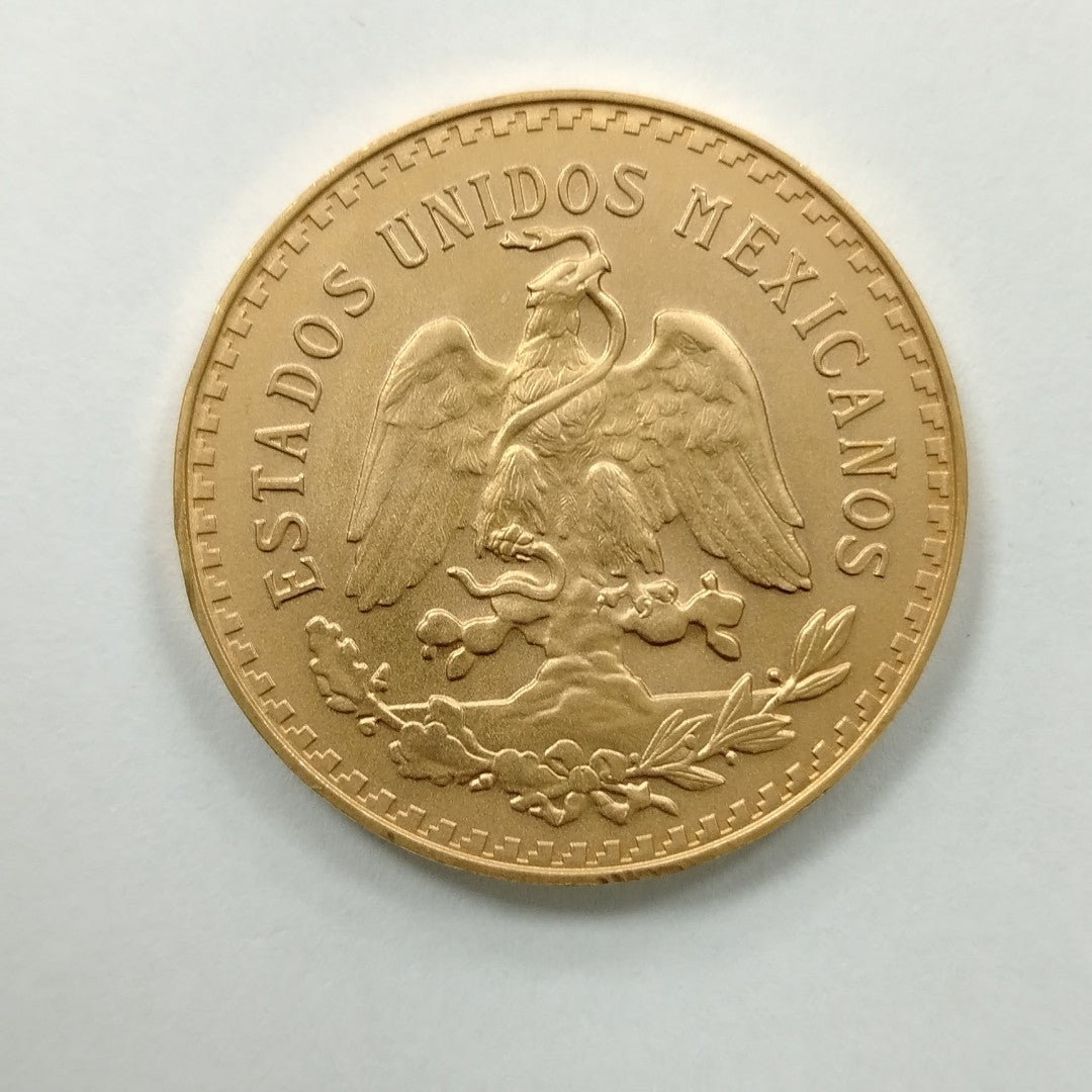 K1 41.6 GRMS 21 K IDENTIFICACIÓN MONEDA NOMINATIVA MONEDAS PESOS 50 PESOS (SEMINUEVO)