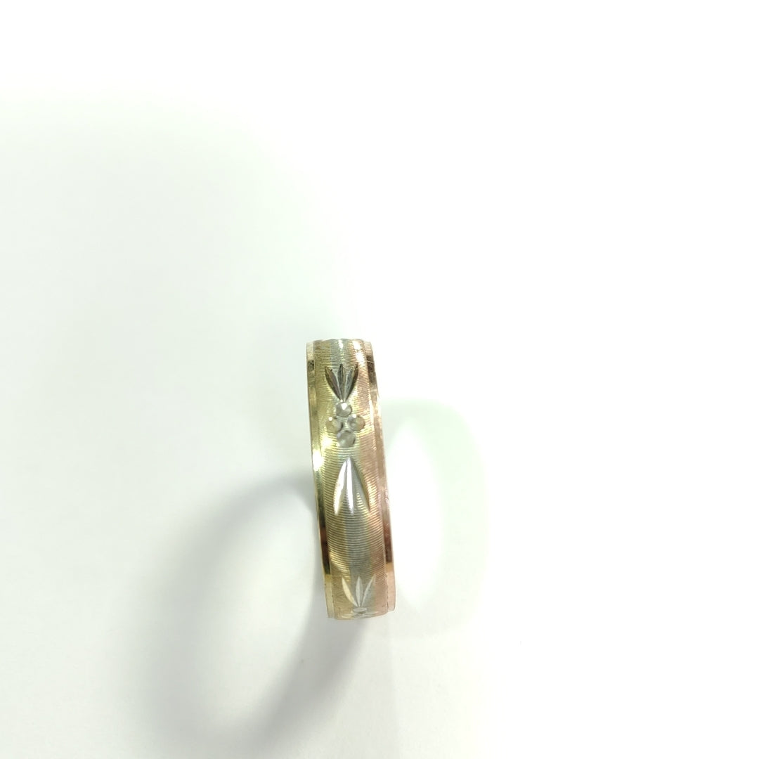 ARGOLLA ORO COMBINADO 10 K 1.5 GRMS (SEMINUEVO)
