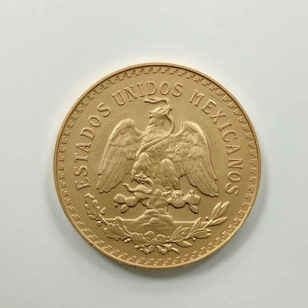 K1 41.6 GRMS 21 K IDENTIFICACIÓN MONEDA NOMINATIVA MONEDAS PESOS 50 PESOS (SEMINUEVO)