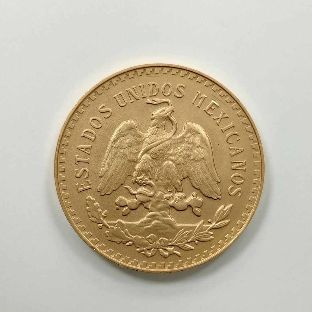 K1 41.6 GRMS 21 K IDENTIFICACIÓN MONEDA NOMINATIVA MONEDAS PESOS 50 PESOS (SEMINUEVO)