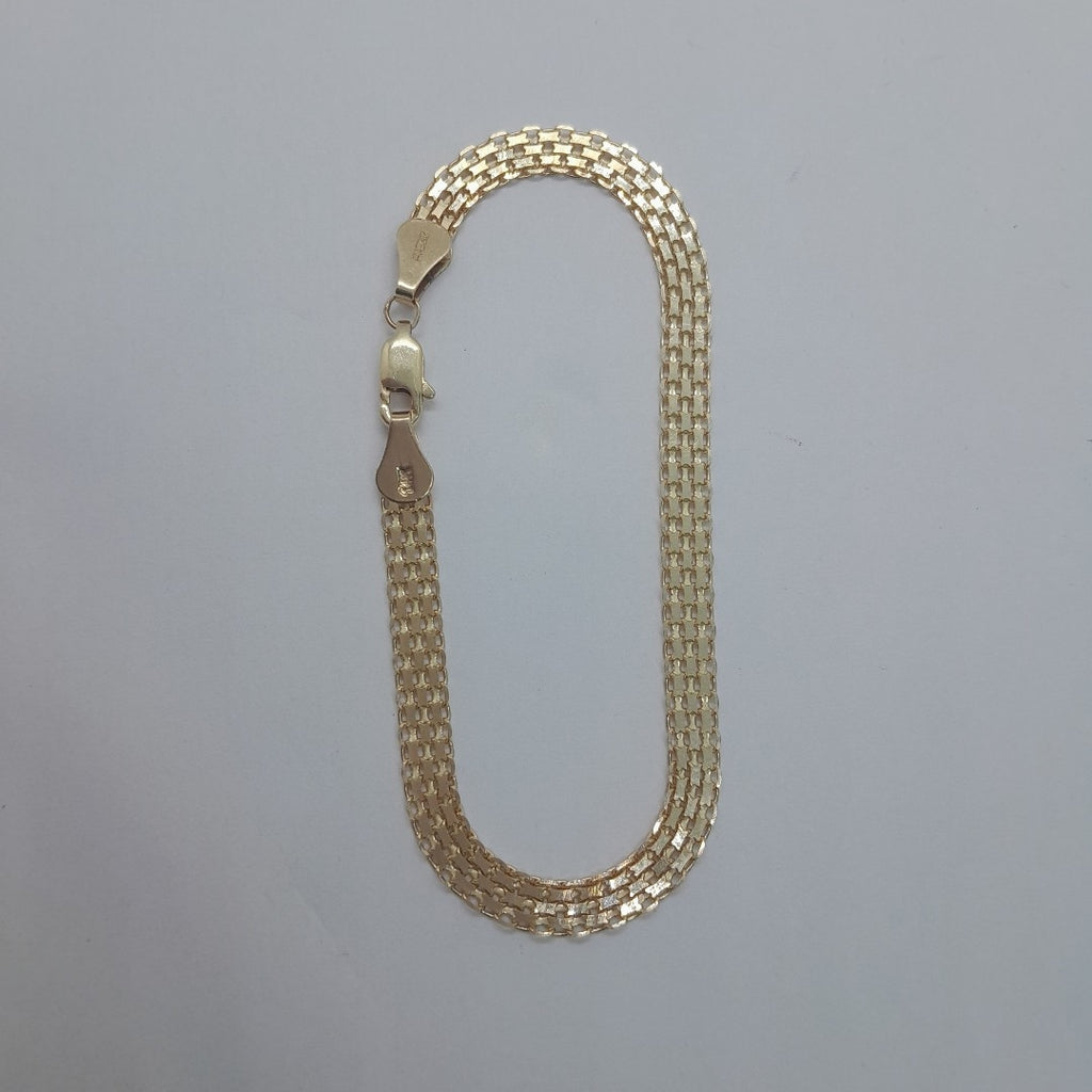 PULSERA ESPECIAL 14K 18 CM 4.4 GR (NUEVO)