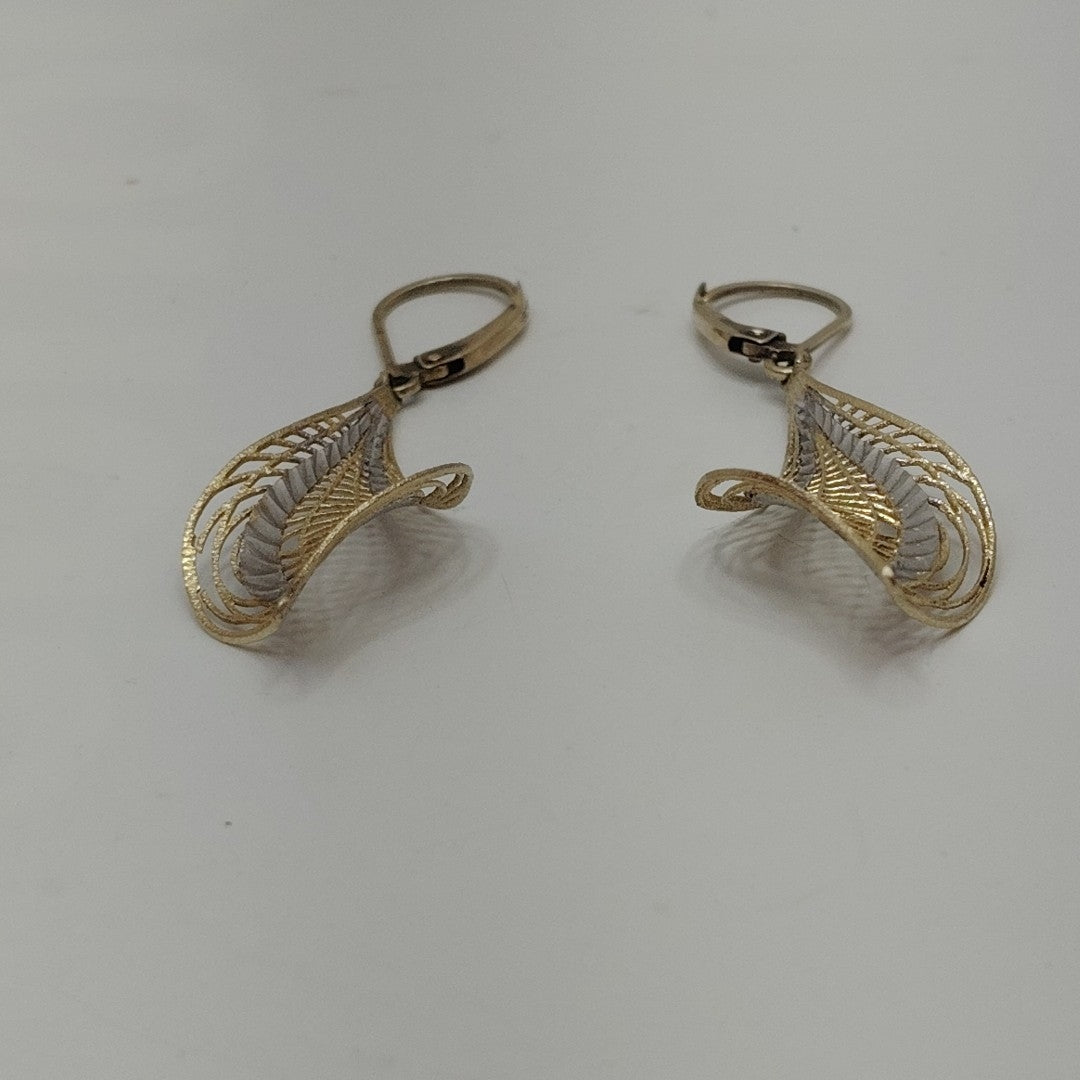 ARETES PAR ORO 8 K 2,10 GRMS (SEMINUEVO)