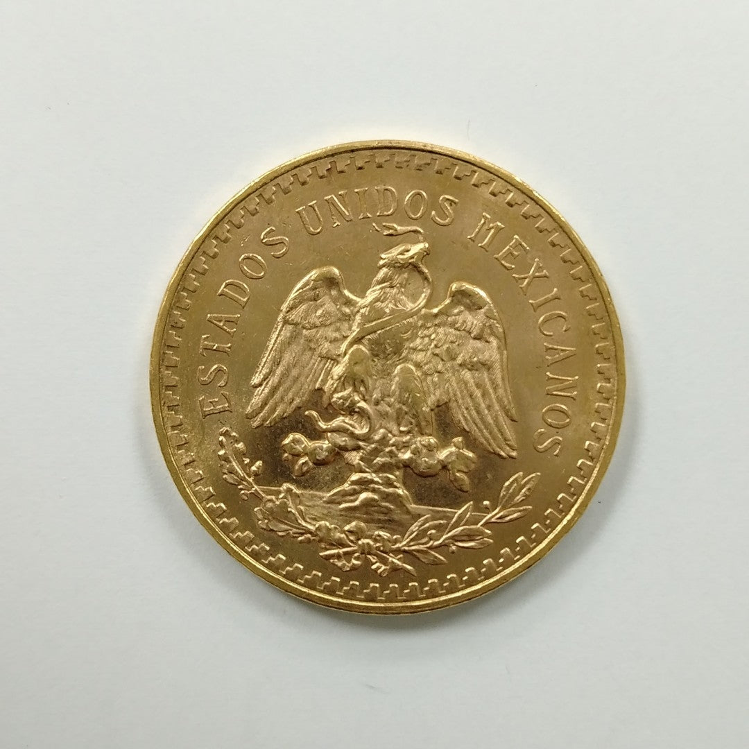 K1 41.6 GRMS 21 K IDENTIFICACIÓN MONEDA NOMINATIVA MONEDAS PESOS 50 PESOS (SEMINUEVO)