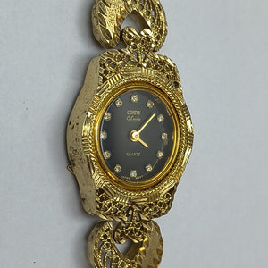 RELOJ CAJA ACERO PULSO ORO ORO 14 K 26 GRMS (SEMINUEVO)