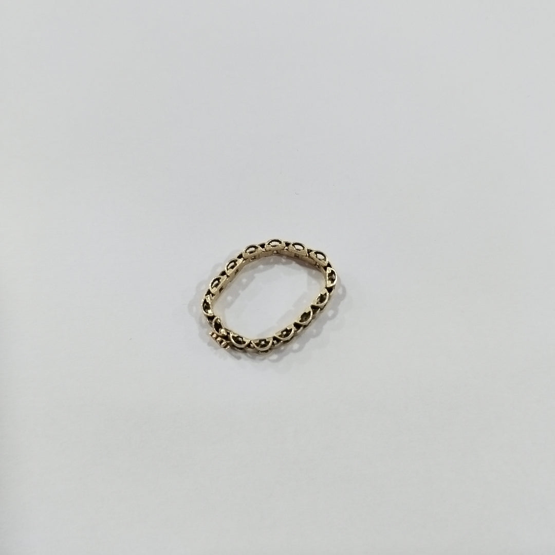 ANILLO ORO 14 K 2.4 GRMS (SEMINUEVO)
