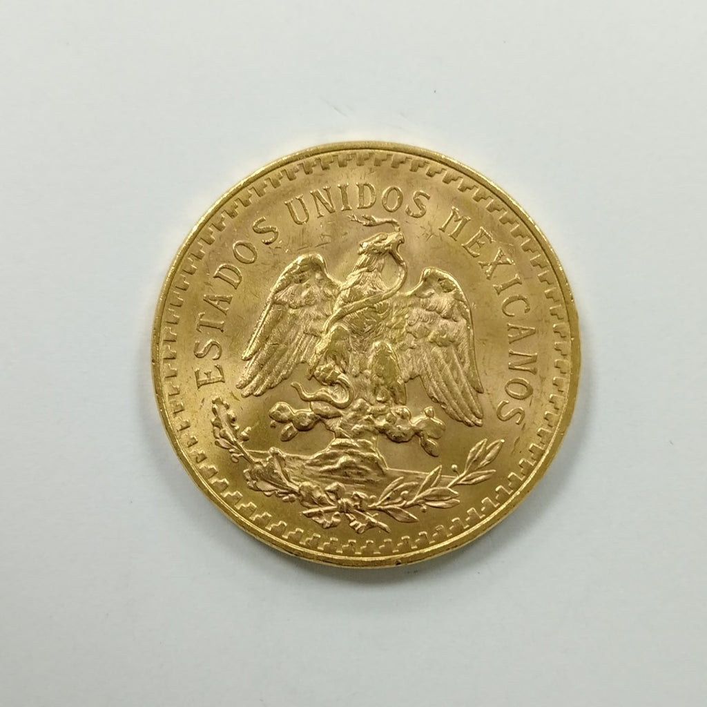 K1 41.6 GRMS 21 K IDENTIFICACIÓN MONEDA NOMINATIVA MONEDAS PESOS 50 PESOS (SEMINUEVO)