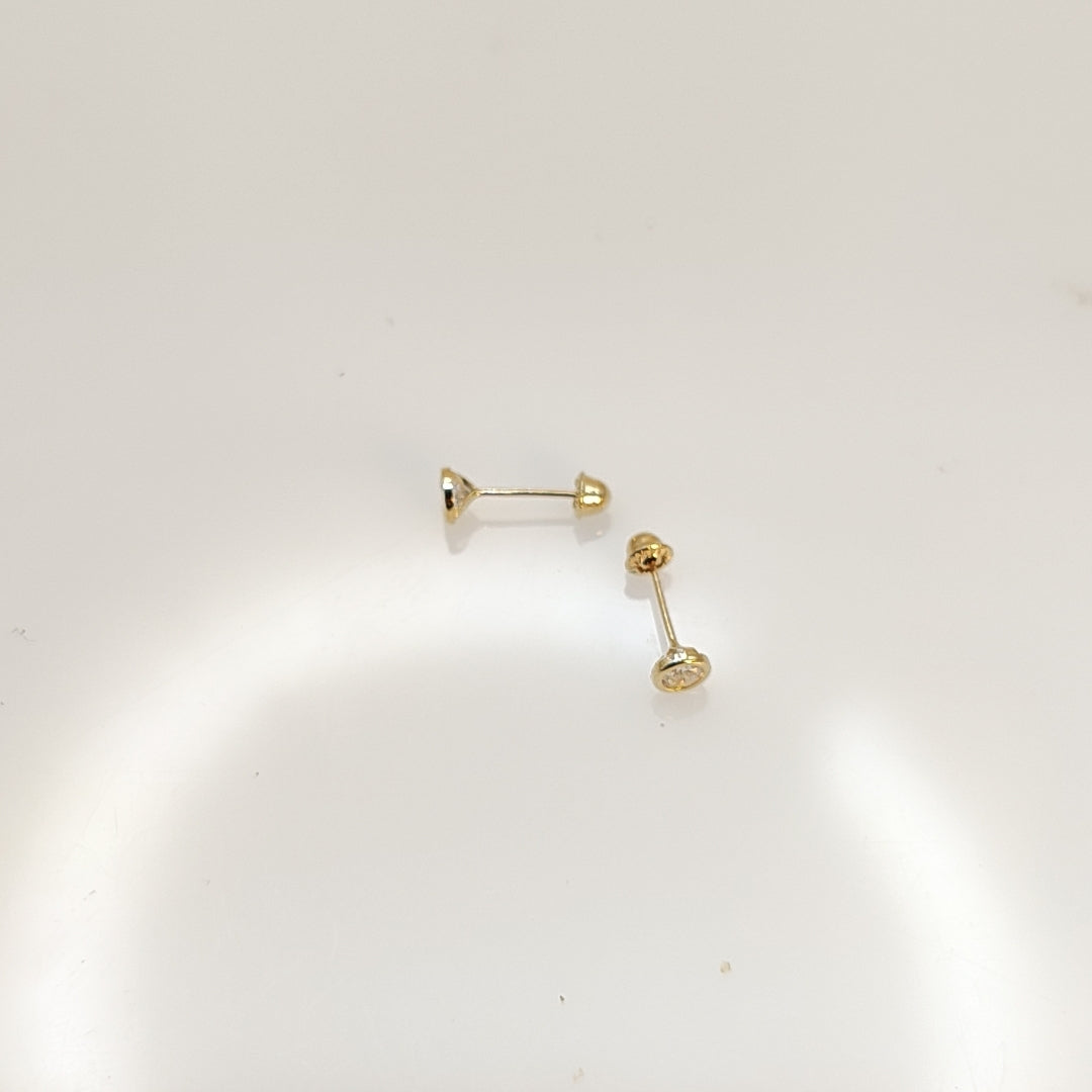 BROQUELES BROQUEL C CIRCONIA 14K 0.1501 GR (NUEVO)