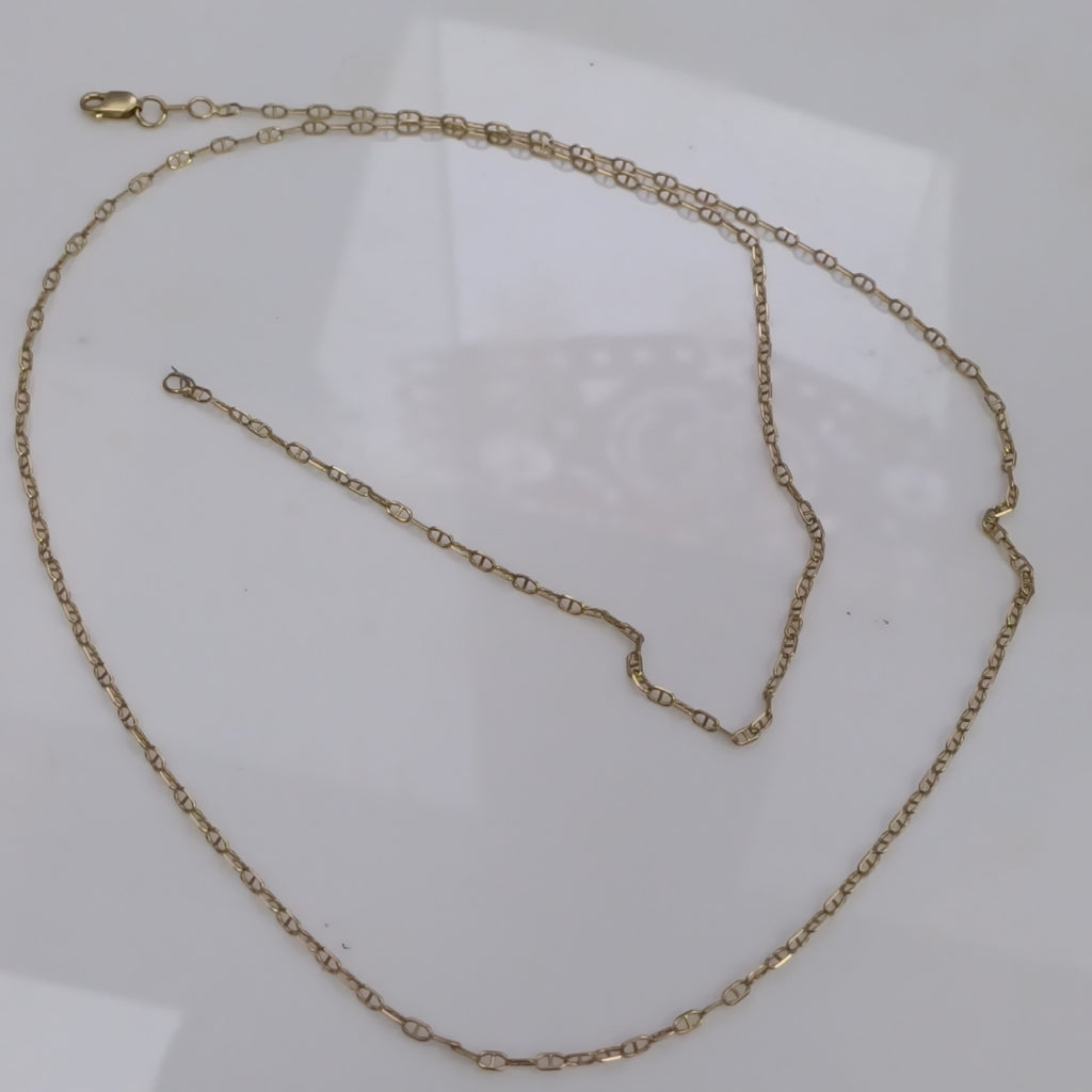 CADENA ORO 14 K 3.5 GRMS (SEMINUEVO)