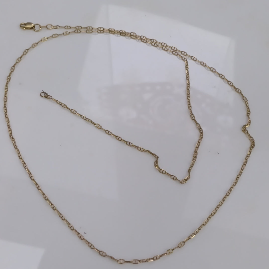 CADENA ORO 14 K 3.5 GRMS (SEMINUEVO)