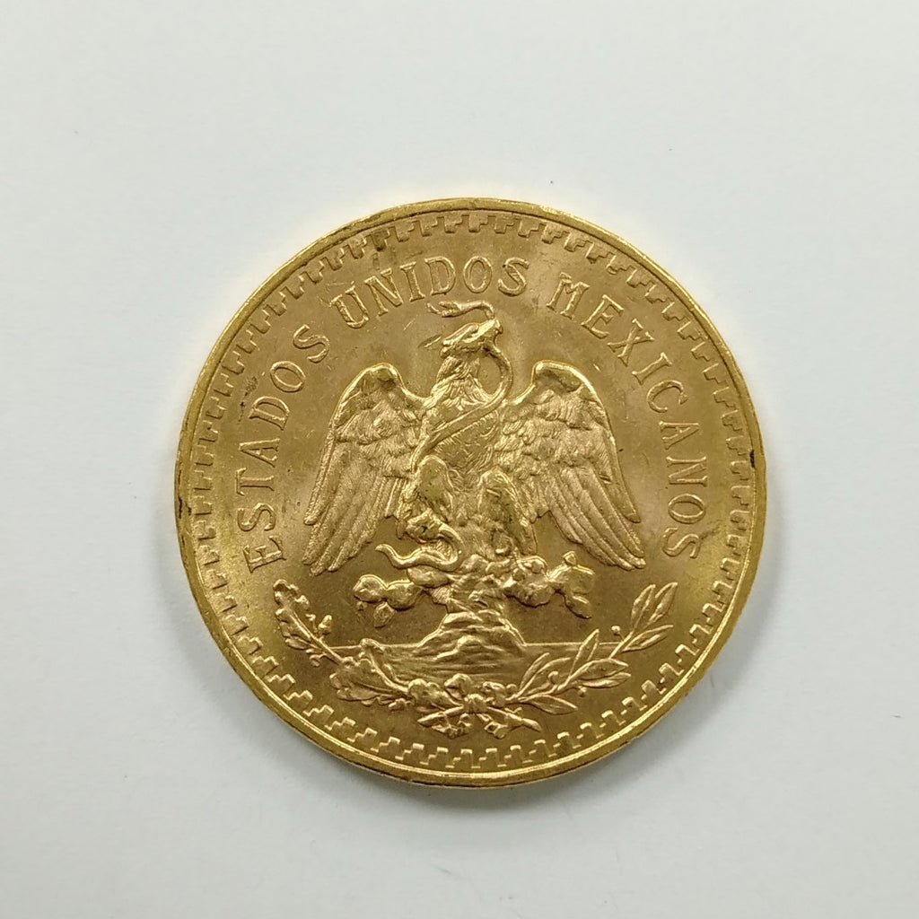 K1 41.6 GRMS 21 K IDENTIFICACIÓN MONEDA NOMINATIVA MONEDAS PESOS 50 PESOS (SEMINUEVO)
