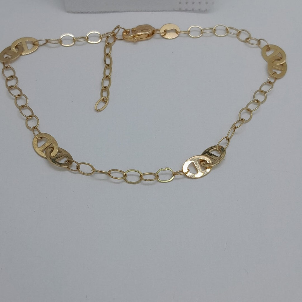 PULSERA ESPECIAL 14K 21 CM 1.8 GR (NUEVO)