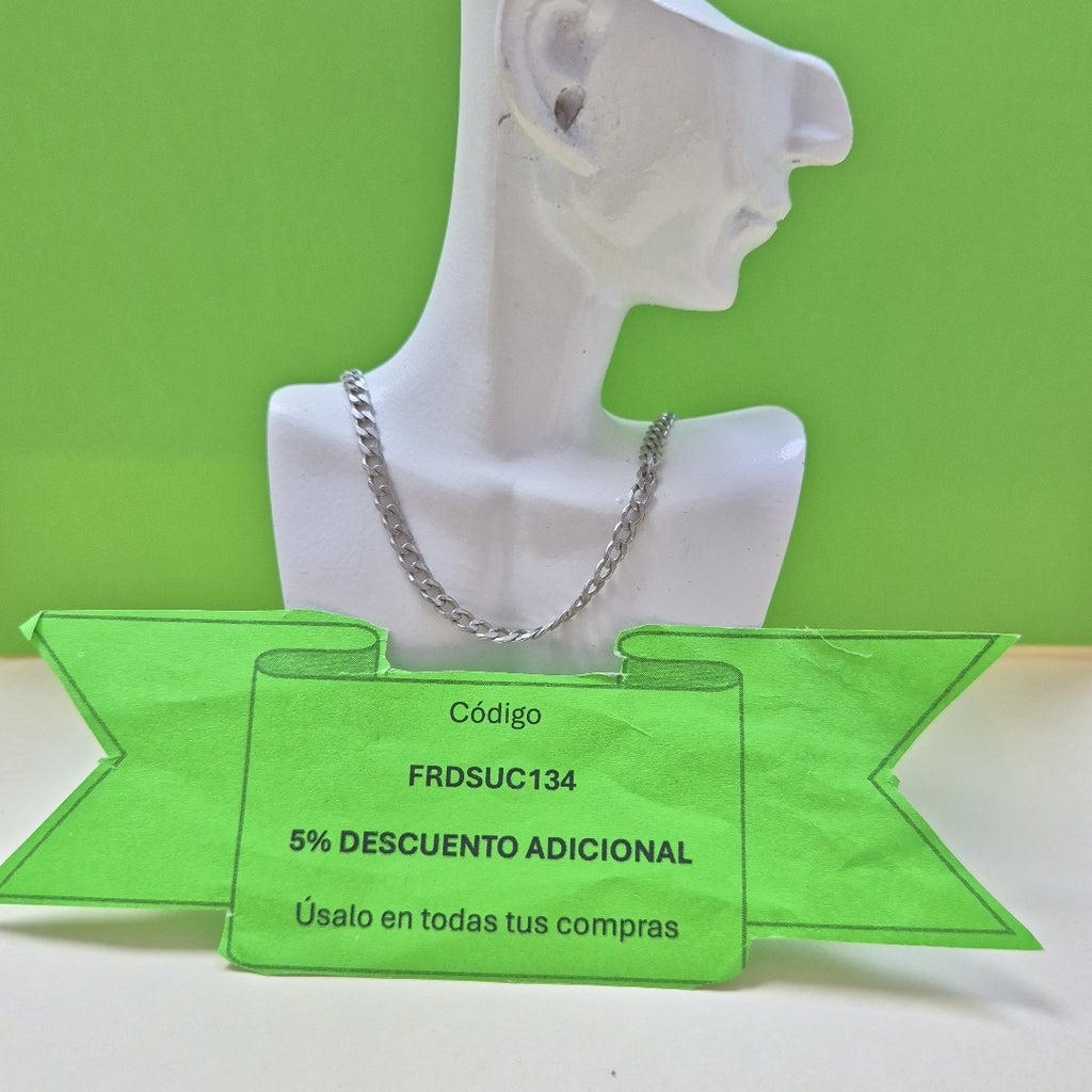 CADENA PLATA 8.1 GRMS (SEMINUEVO)