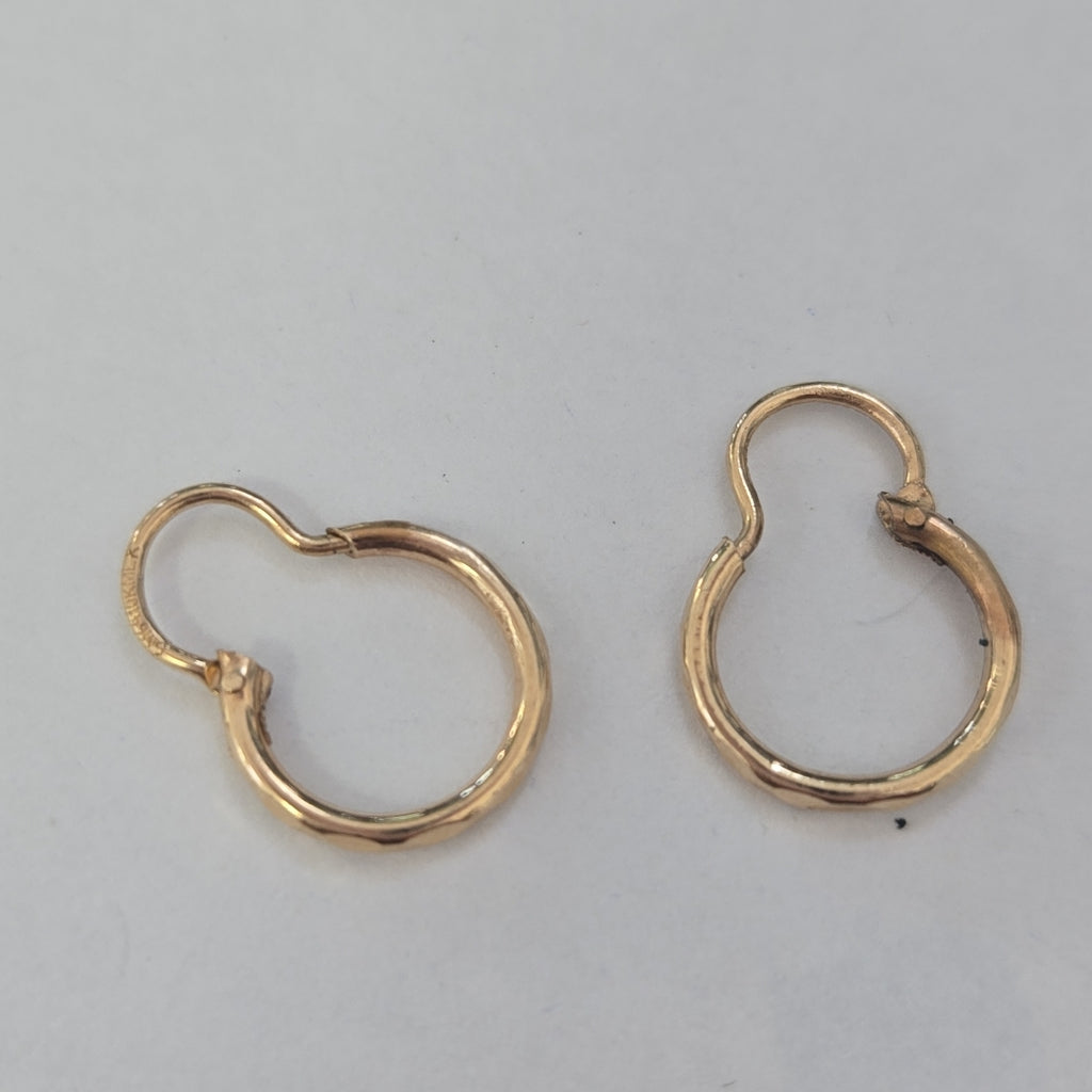 ARRACADAS PAR ORO 10 K 0.6 GRMS (SEMINUEVO)