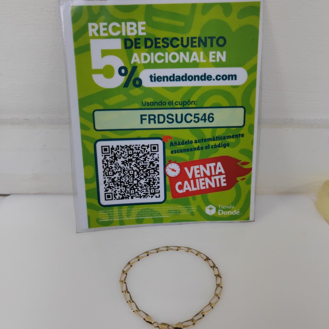 PULSERA ORO 10 K 2.7 GRMS (SEMINUEVO)
