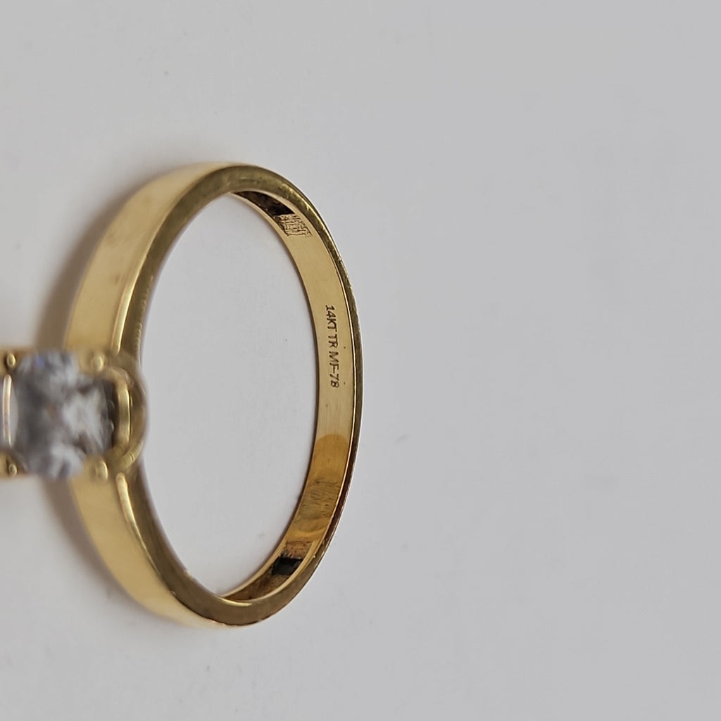 ANILLITO ORO 14 K 2,00 GRMS (SEMINUEVO)