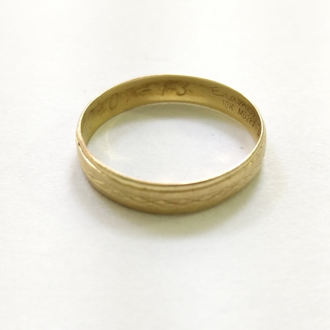 ARGOLLA ORO 10 K 1.2 GRMS (SEMINUEVO)