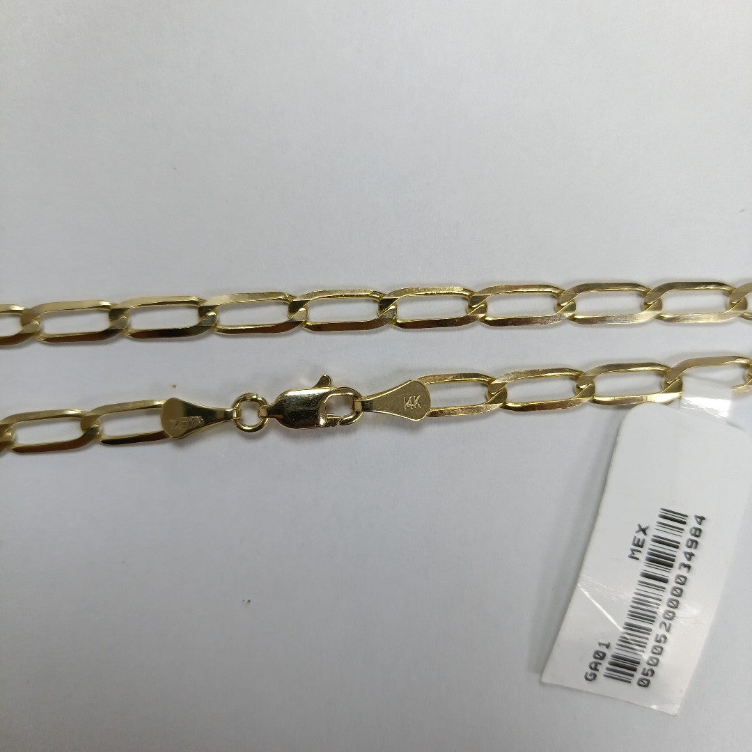 CADENA ESLABONES 14K 55 CM 10 GR (NUEVO)