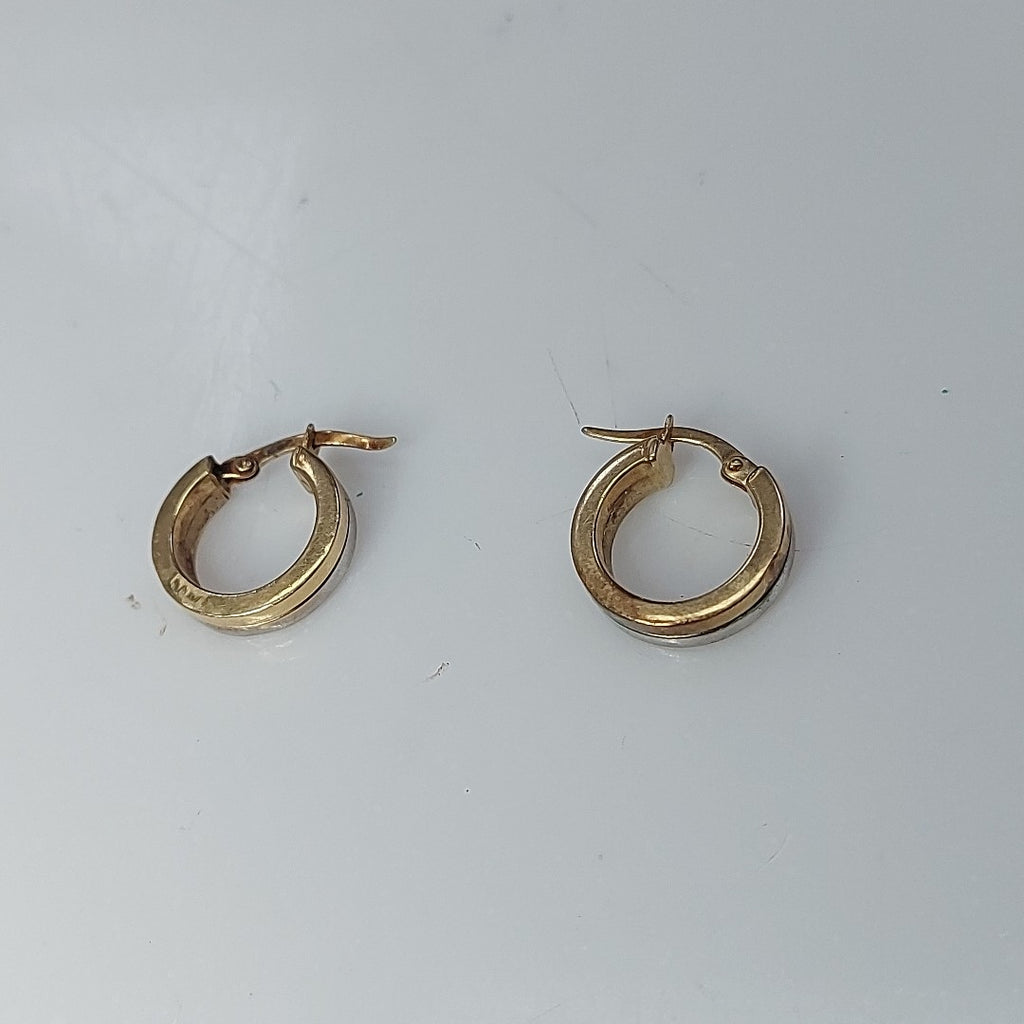 ARETES PAR ORO 14 K 2.2 GRMS (SEMINUEVO)